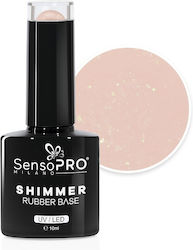 Shimmer Rubber Base Sensopro Milano #24 Sunny B...