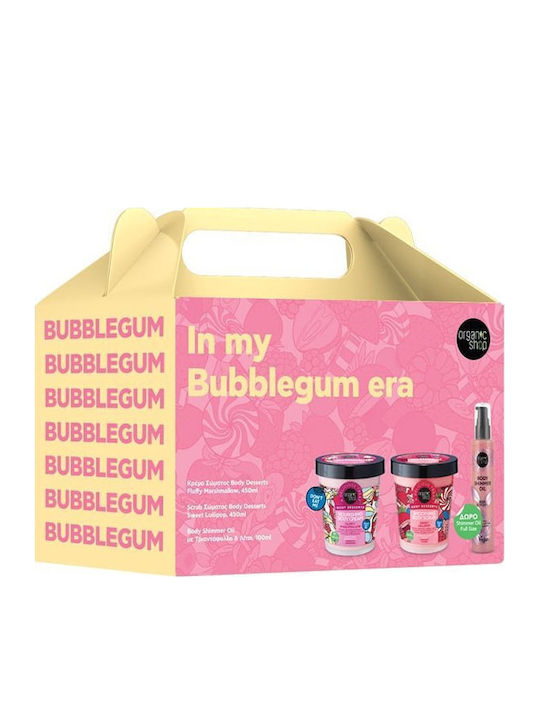 Organic Shop In My Bubblegum Era Hautpflege-Set für Aufhellung und Feuchtigkeitsspendung Organic Shop In My Bubblegum Era Hautpflege-Set für Aufhellung und Feuchtigkeitsspendung