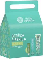 Natura Siberica Bereza Siberica Set Îngrijire Pentru Acnee 3 Bucăți Natura Siberica Bereza Siberica Set Îngrijire Pentru Acnee 3 Bucăți