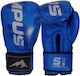 Olympus Sport Leather Boxing Gloves for Competition Blue