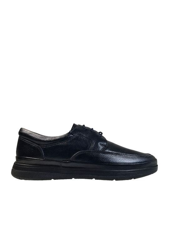 Renzo Maestro Deri Herren Freizeitschuhe Anatomisch Schwarz