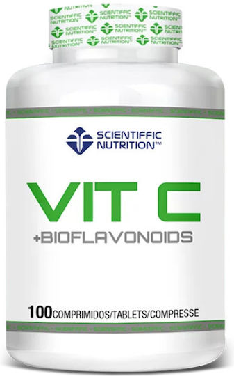 Scientiffic Nutrition Vitamin C + Vitamin for Immune Support Skin & Antioxidant Action 1000mg Citrus 100 Tablets