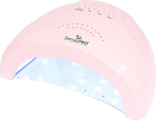 Lampă Uv Led 48w Sunone Sensopro Milano Roz