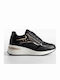 Γυναικεία Flatforms Sneakers Μαυρο