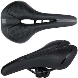 Dunlop Saddle Σέλα Ποδηλάτου Μαύρη με Gel