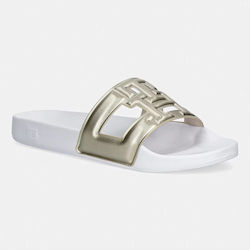 Tommy Hilfiger Golden Flip-Flops