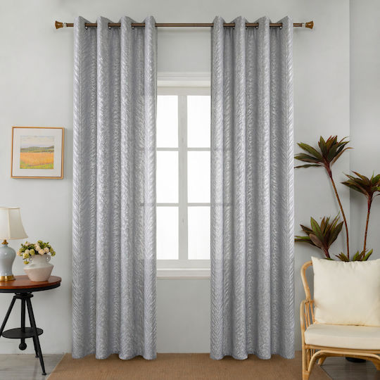 Lucktora Curtain With Pencil Pleat 847 Lucktora 847-11 270x280cm