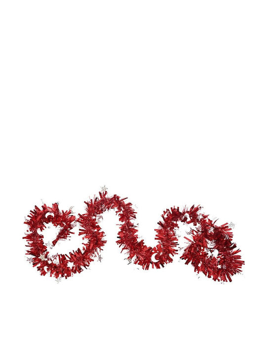 Alista Home Christmas Plastic Red Garland 9x9cm