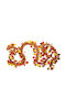 Alista Home Weihnachtsgirlande Kunststoff Rote 9x9cm