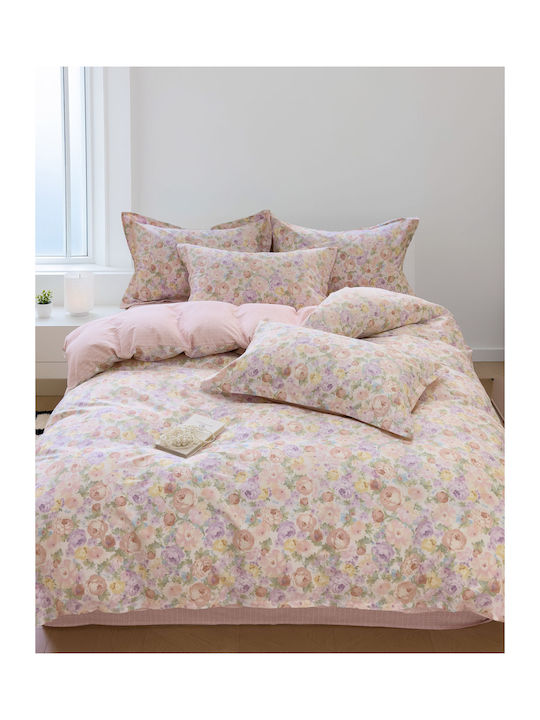 Rythmos Spirit Double Coverlet Set Pink 220x240...