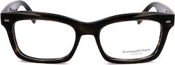 Man Eyeglasses Ermenegildo Zegna Zc5006-20 Lens Bridge Temple 53 18 145 Mm