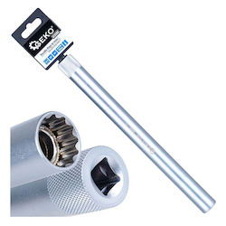 Geko Bit Steckschlüssel Langes 16mm 3/8" 250mm Dünne Wände Crv Geko Bit Steckschlüssel Langes 16mm 3/8" 250mm Dünne Wände Crv