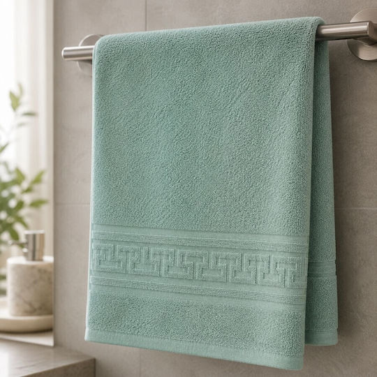 Pucioasa Προσώπου 50x90εκ. Light Green Βάρους 500gr/m²