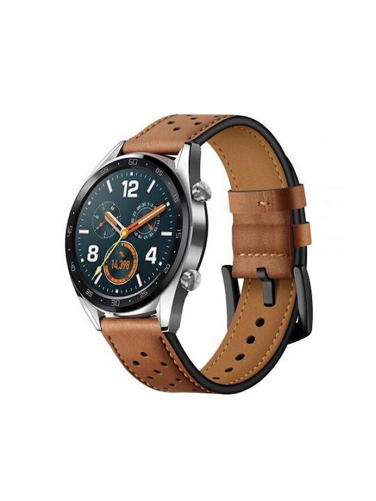 Λουράκι Δέρμα Huawei Watch Gt 6 6 Pro Brown Λουράκι Δέρμα Huawei Watch Gt 6 6 Pro Brown