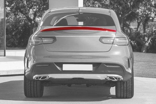 Car Rear Spoiler Trunk Mercedes-Benz GLE Coupe C292 15-19 Unpainted ABS Plastic