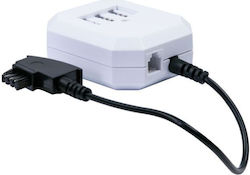 Schwaiger Distribuitor Telefonic Conexiuni Tae 3x6 Nff Alb