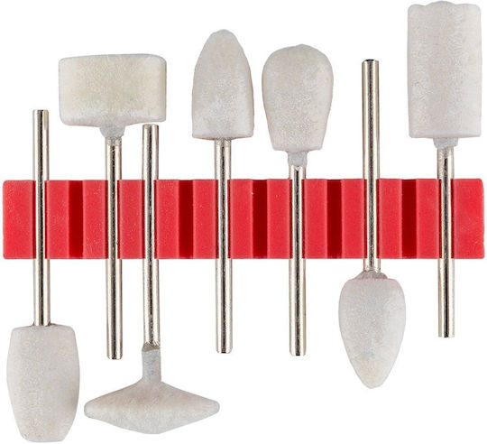 Graphite Set Felt Pads Mini Grinder 7 Pcs