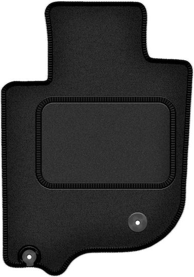 Velour Driver’s Mat Mitsubishi L200 Vi Pickup 2019 Black