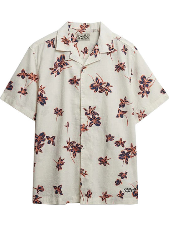 Superdry Ovin Short Sleeve Shirt White