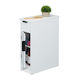 Relaxdays Bathroom Cabinet 21x46x61.5cm White
