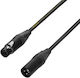 Adam Hall Cable XLR female / XLR male - Μαύρο 3m K5MMF0300