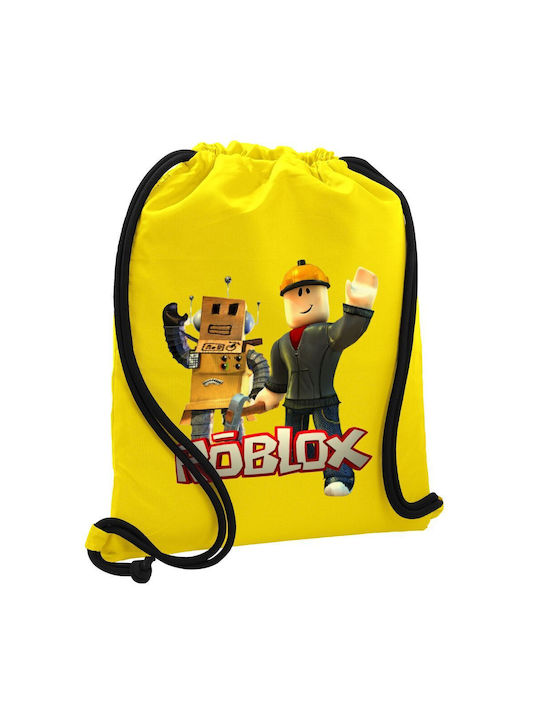 Koupakoupa Roblox Yellow Gym Back Sports Bag
