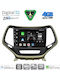 Digital IQ Car Audio System for Jeep Cherokee 2014 with Touch Screen 10 inches Digital IQ BXK 19273 CPAA Bluetooth USB Wi-Fi GPS Apple CarPlay Android Auto
