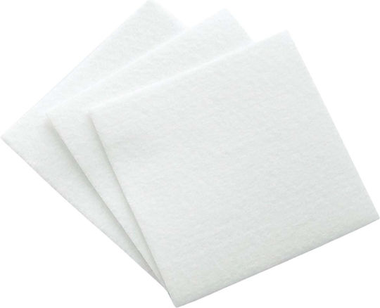 2uul Pachet 60 Țesături De Curățare Master Microfibra Clo2 15x15 Cm Anti-praf Albe