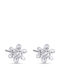 Ortaxidis Earrings From 18K White Gold With Diamond