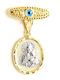 Paraxenies Kinder Amulett mit Jesus Christus aus 9K Gold RSRS028