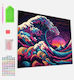 Splat Planet Καμβάς Diamond Painting Κιτ