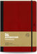 The Writing Fields Σημειωματάριο Ριγέ Κόκκινο