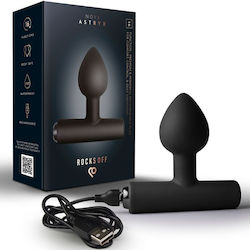 Rocks Off Anal Plug mit Vibration Schwarz Rocks Off Anal Plug mit Vibration Schwarz