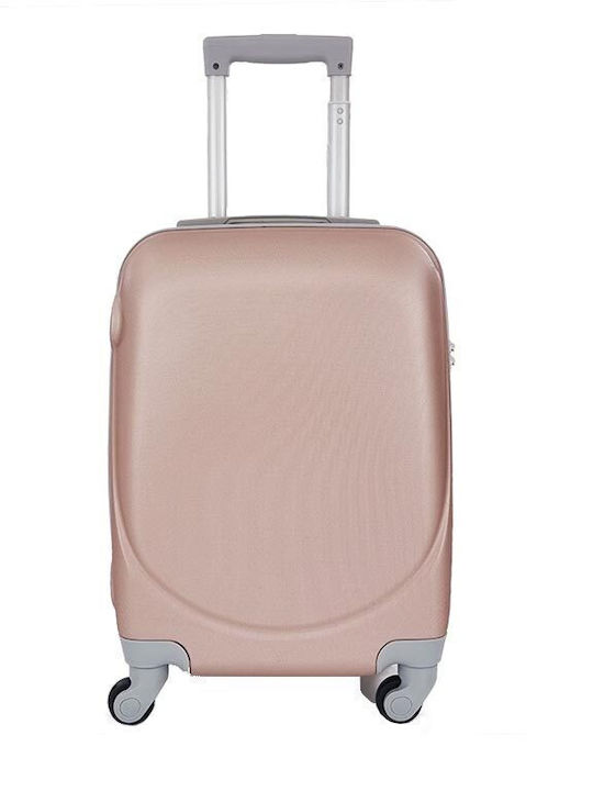 Valiză de Călătorie de Cabină Rigidă Roz Auriu Înălțime 52cm