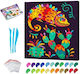 Splat Planet Colouring Set Wooden 30x30cm