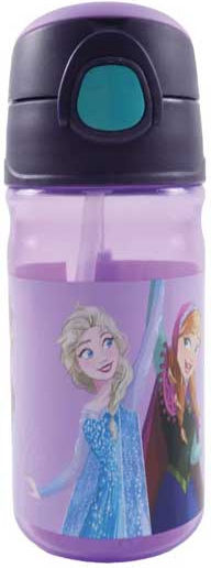 Gim Frozen Παιδικό Παγούρι Θερμός Πλαστικό Γκρι 350ml