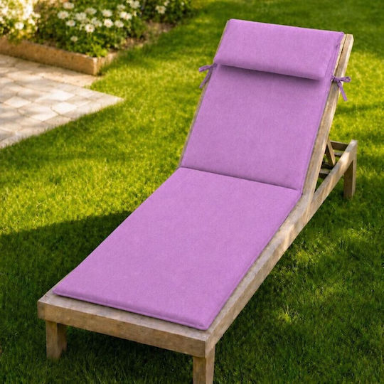 Pucioasa Sunbed Cushion Lilac 60x190 cm Pucioasa Sunbed Cushion Lilac 60x190 cm