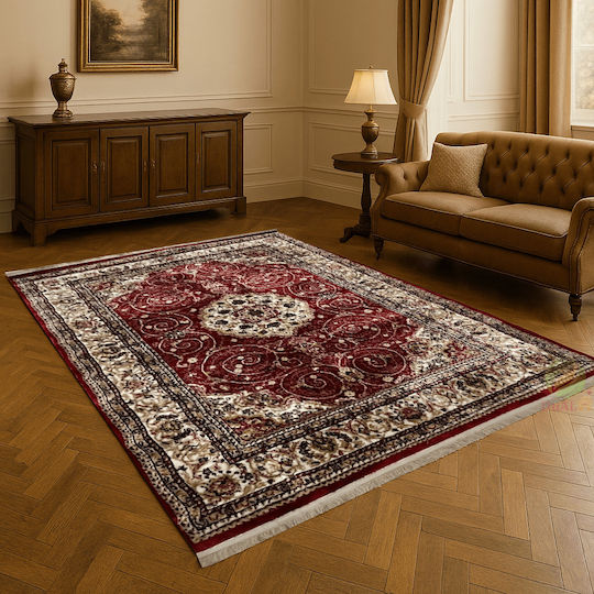 Σετ Χαλιά Κρεβατοκάμαρας Burgundy ANTIC-SET160-VIS 3τμχ Σετ Χαλιά Κρεβατοκάμαρας Burgundy ANTIC-SET160-VIS 3τμχ