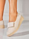 Damen Mokassins in Beige Farbe