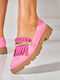 Mocasini Dama În Culoare Fuchsia
