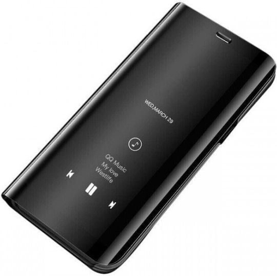 Tel1 Xiaomi Mi Note 10 Lite Mi Note 10 Mi Note 10 Pro Clear View Husa Tip Carte Neagră