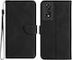 Tel1 Tcl 40 Nxtpaper 4g Tcl 50 Se Stitching Embossed Θήκη Βιβλίο Black