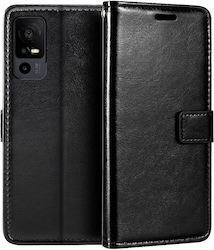Tel1 Tcl 40 Nxtpaper 5g Diamond Texture Θήκη Βιβλίο Black