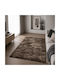 Χαλί Ορθογώνιο Shaggy Attic Brown 120x170cm