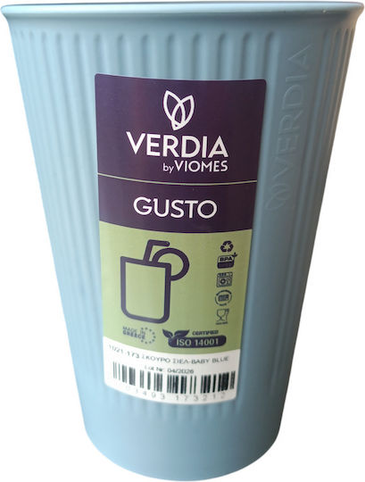 Viomes Gusto Plastic Water Glass In Light Blue Color