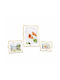 Umbra Prisma Metal Photo Frame with Gold Frame 3 Pieces
