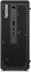 Lenovo ThinkStation P3 Ultra SFF Gen 2 SFF Desktop PC (Ultra 7-265/32GB DDR4/512GB SSD/W11 Pro) cu Tastatură (GR)
