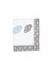 Baby Star Nursery Swaddling Blanket Cloud Waffle Light Blue 85x85cm 2330S