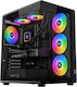 Vengeance Gamer's Choice Select-V6 Гейминг Настолен Компютър Ryzen 7-8700F 32GB DDR5 1.0TB SSD GeForce RTX 5060 Ti Без Операционна Система