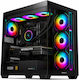 Vengeance Gamer's Choice Crown-V8 Edition Gaming Desktop PC (Ryzen 7-7700/32GB DDR5/1.0TB SSD/GeForce RTX 5070/No OS)